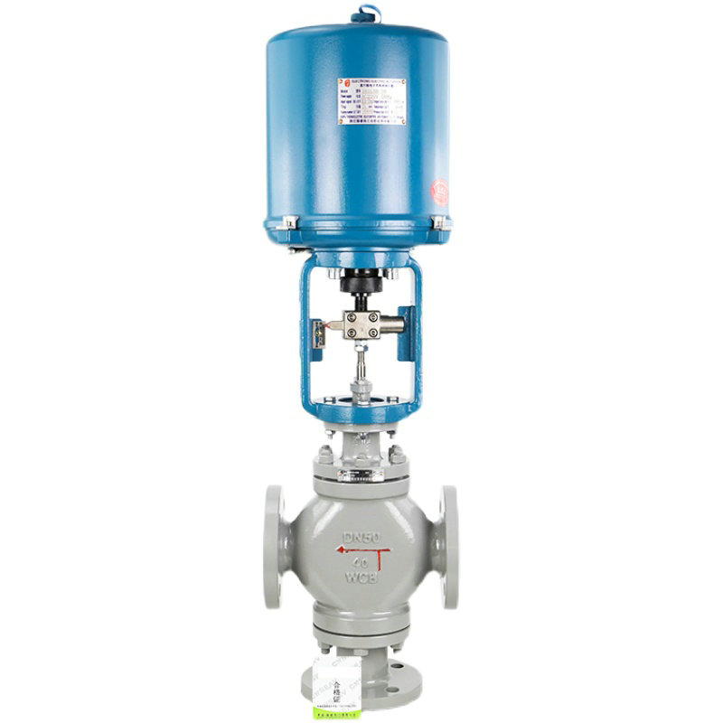 電動(dòng)三通調(diào)節(jié)閥高清實(shí)物圖 電動(dòng)三通調(diào)節(jié)閥高清實(shí)物圖