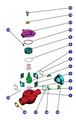 高壓旋塞閥分析圖 高壓旋塞閥分析圖